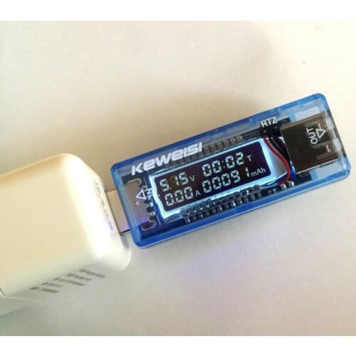 3PCS USB Detector Volt Current Voltage Doctor Charger Capacity Tester Meter Voltmeter Ammeter Power Bank Plug and Play