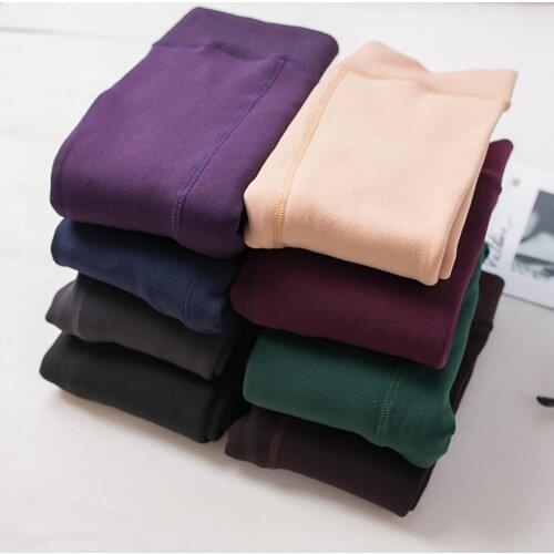 Winter Warm Leggings Women Super-thick Fleece Lined Stretch Leggings Pants Women Leggings Skinny Pants Trousers leggins mujer