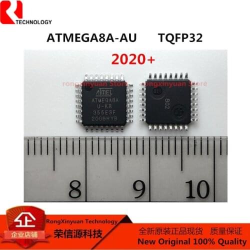 5 pcs/lot ATMEGA8A-AU ATMEGA8A MEGA8A MEGA8A U-KR 8-bit with 8K Bytes In-System Programmable Flash 100% New original
