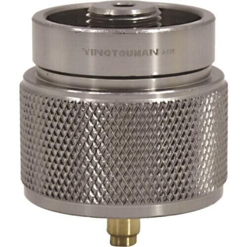 Gas Refill Adapter Outdoor Camping Stove Butane Canister Filling Adapter 1L