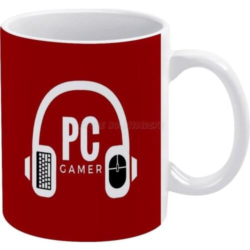 PC Gamer White Mug Vintage Mug New Unisex Size Mug Pc Gaming Pc Video Games Gaming Games Pc Gaming Twitch Video Game