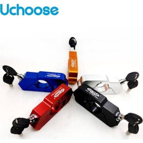 Motorcycle Handlebar Throttle Lock Security Safety Grip Locks Brake Lever Disc Locking Fit Scooter ATV Anti-theftExplosion-proof