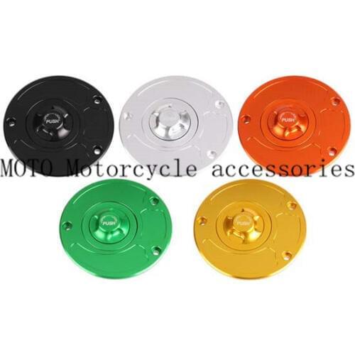 CNC Quick disassembly Motorcycle Gas Fuel tank cap lock For Kawasaki Z750 03-2007 Z1000 03 04 05 06 ZX1100 95-2010 2011 12 2013