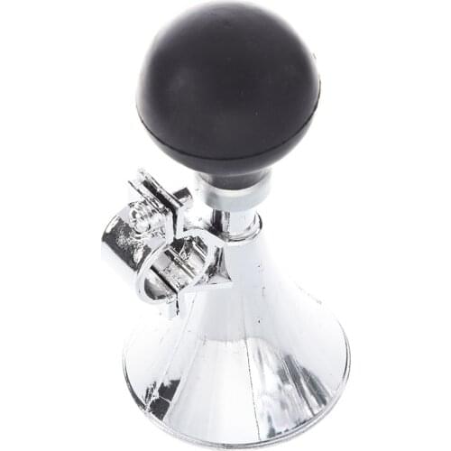 Black Rubber Bulb 21mm Dia Handlebar Bike Bicycle Air Horn Bugle Trumpet
