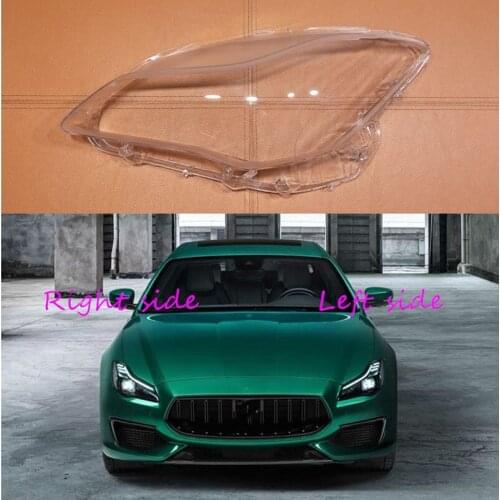For Maserati Quattroporte 2018 2019 2020 Car Headlight cover Headlamp Lens Auto Shell Cover