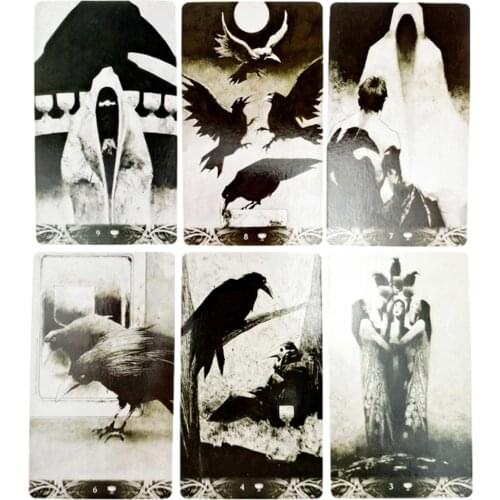 Suspense Tarot Cards Murder Of Crows Interactive Board Games Tarot Cards Cards Full English Version Family Party Game Card