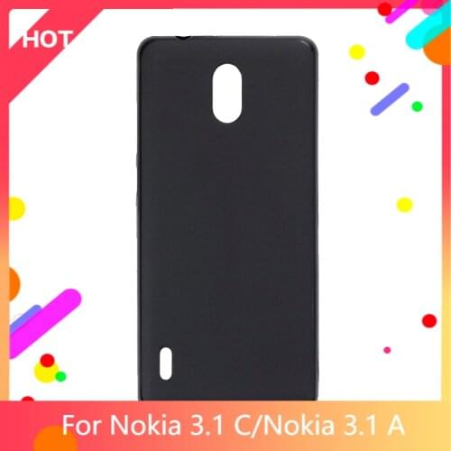 3.1 C Case Matte Soft Silicone TPU Back Cover For Nokia 3.1 A Phone Case Slim shockproof
