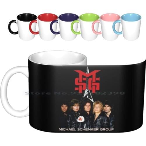 Michael Schenker Group-Armed And Ready Ceramic Mugs Coffee Cups Milk Tea Mug Michael Schenker Group Hard Heavy Armed And Ready