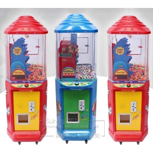 Adults Children Play Amusement Device Coin Operated Mini Prize Gift Machine Kids Catch Candy Capsule Toys Game Machine