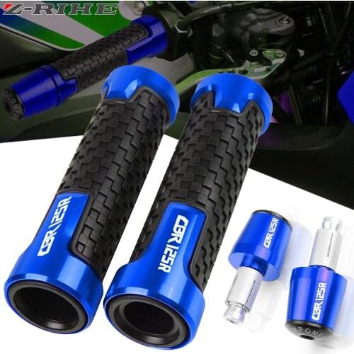 Motorcycle Accessories 22MM Handlebar Hand Grips Handle Bar Cap End Plugs For Honda CBR125R CBR125 CBR 125R 2011-2014 2013 2012