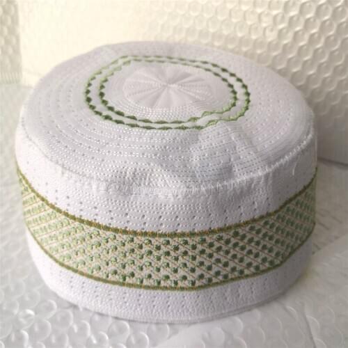 Unisex Men Adults Cotton Knitting Hats Mens Skull Cap Muslim Islamic Prayer Hat Head Wear Solid Casual Male Leisure Fashionable