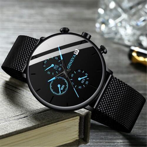 Business watch calendar clock quartz watch mens watch top brand luxury famous dress fashion watches men ultra thin wrist watch
