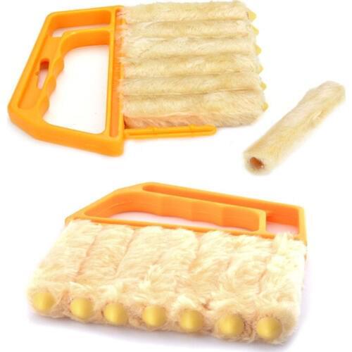 New Mini Microfiber Blind Brush Window Air Conditioner Duster Dirt Cleaner