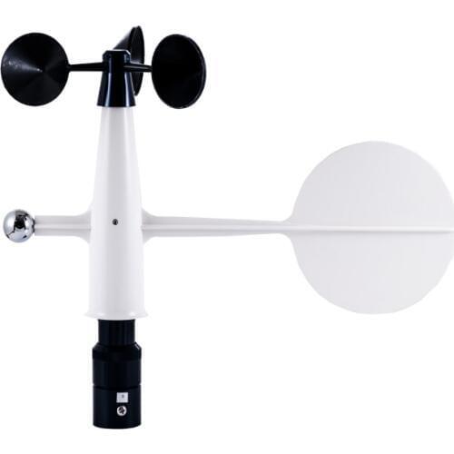Indoor and Outdoor Wind Speed Transmitter with Integrated Wind Speed and Direction Sensor