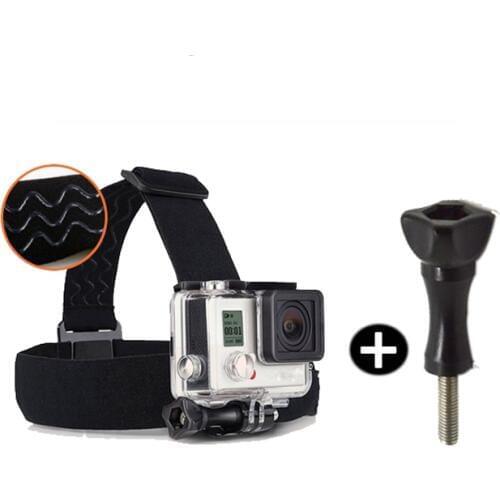 Headband Chest Headstrap Head Tripod Helmet Strap + Screw Mount For SJ4000 Gopro 8 7 6 5 4 SJCAM SJ5000 Xiaomi Yi 4K Accessories