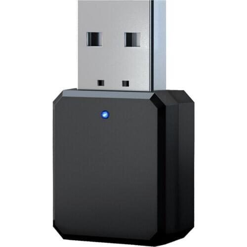 Bluetooth 5.0 Receiver Mini Stereo Music AUX USB 3.5mm Audio Wireless Adapter Built-in Microphone Hands-free Call For TV PC Car