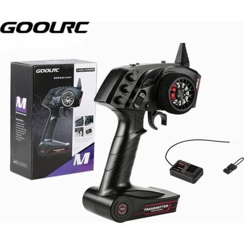 Original High Quality GoolRC TG3 2.4G 3CH RC Transmitter Digital Radio Remote Control Transmitter with Receiver for RC Car Boat