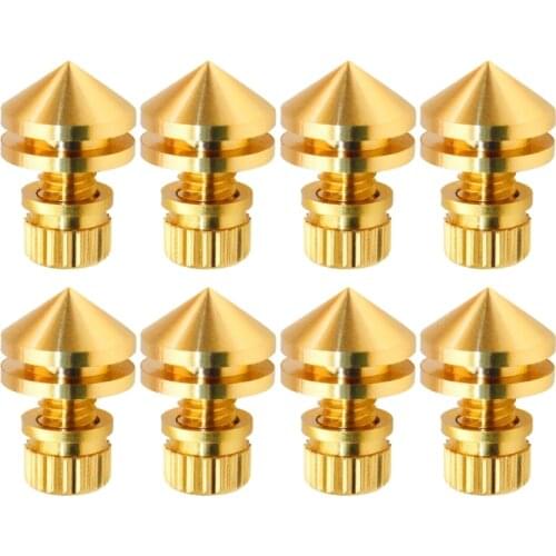 Y1AE Speaker Spike Amplifier Rack Shock-proof Shock-absorbing Nails Pure Copper HiFi Fever Speaker Accessories