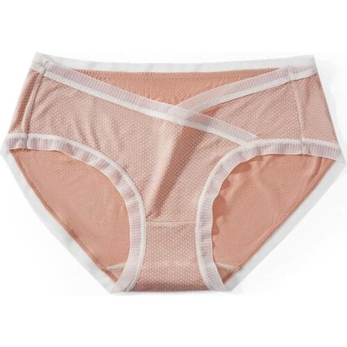 Modal Cotton Printed Maternity Panties Spring Summer Low Waist Pregnancy Pattern Briefs For Pregnant Women Underwear Underpants