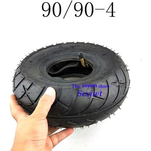 High Quality 90/90-4 3.00-4 Gas/Electric Scooter Tires and inner tube 10 inch On-road Tyres (Scooter Parts & Accessories )