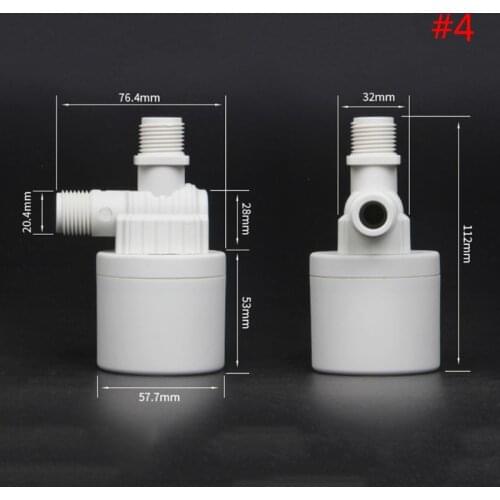 1/2" 3/4" 1" Automatic Water Level Control Valve Water Tower Tank Floating Ball Valve Controller