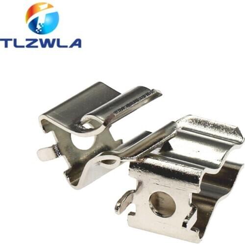 100PCS 10*38mm The Fuse Clip Fuse Holder Fuse Clip 10X38MM Insurance Header Copper Clamp