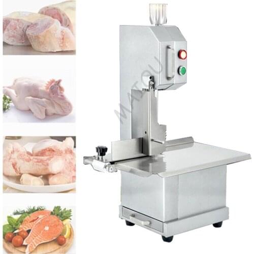 2021 Automatic Meat Bone Cutter Bone Saw Machine Electric Commercial Bone Cutting Machine 850W