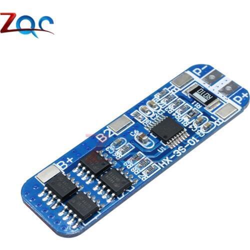 3S 12V 18650 10A BMS Charger Li-ion Lithium Battery Protection Board Circuit Board 10.8V 11.1V 12.6V Electric