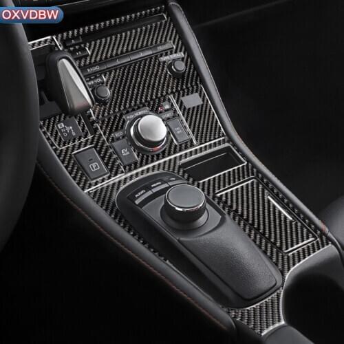 For LEXUS CT200h LHD RHD Accessories Carbon Fiber Car interior trim Stickers Gear Windows Door CD Air teering Wheel Outlet Panel