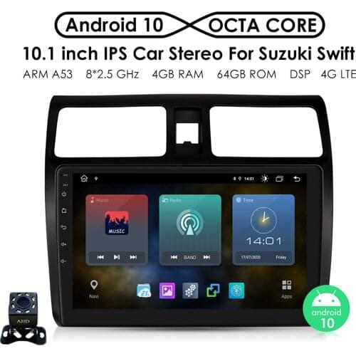 2 Din Android Car Auto Audio for Suzuki Swift 2005 - 2010 Radio Stereo Video Multimedia GPS GPS Navigation Carplay Wifi Player