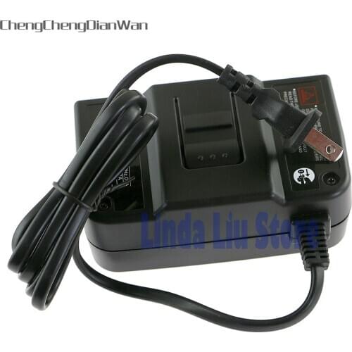 ChengChengDianWan Portable Universal Outdoor Travel AC Adapter Power Supply Converter Charger For N64 Black US Plug 5pcs/lot