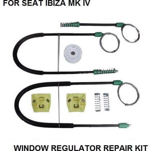 FOR SEAT IBIZA MK IV ELECTRIC WINDOW REGULATOR FRONT-RIGHT 2002-2009