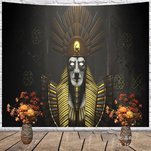 Egyptian Pharaoh tapestry tapiz pared tela tapisserie murale tissus wall blanket tenture murale