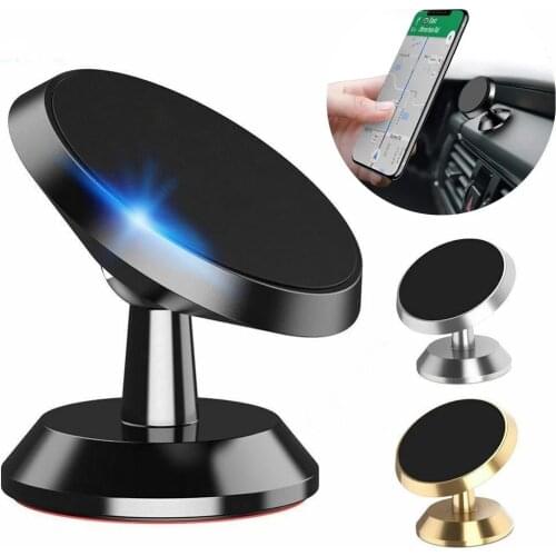 Magnetic Car Phone Holder Universal Magnet Phone Mount for iPhone Samsung in Car Smartphone Mobile Cell Phone Holder Stand