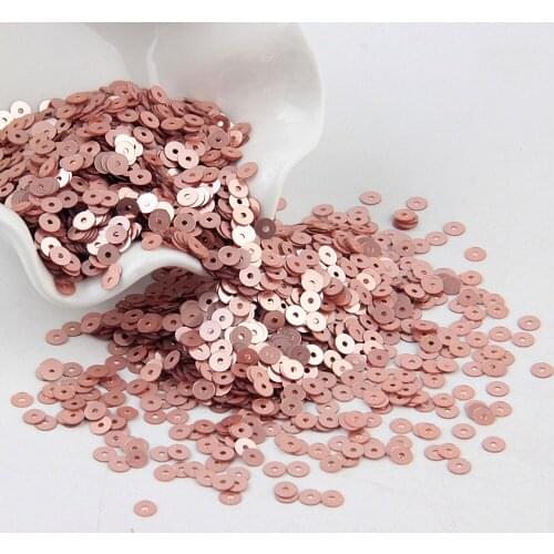 4MM Matte and Transparent Sequins Flat Round Slice Paillettes Sequin for DIY Wedding Craft,Women Garments Sewing Accessories