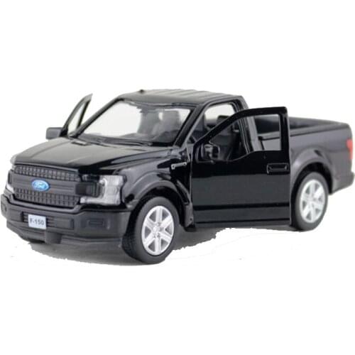 1:36 Ford Raptor F150 Alloy Diecast Off-Road Car Model With Pull Back Car Toys For Children V334