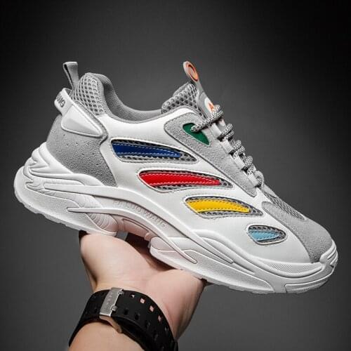 Men Sneakers Outdoor Jogging Shoes Male Fashion Breathable Tourism Casual Training Running Mesh Gym Shoes Student Zapatillas