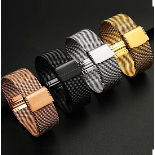 Milanese Loop Watch Strap 20 mm Watch Band for watch Mesh Stainless Steel Band 20mm Bracelet Width