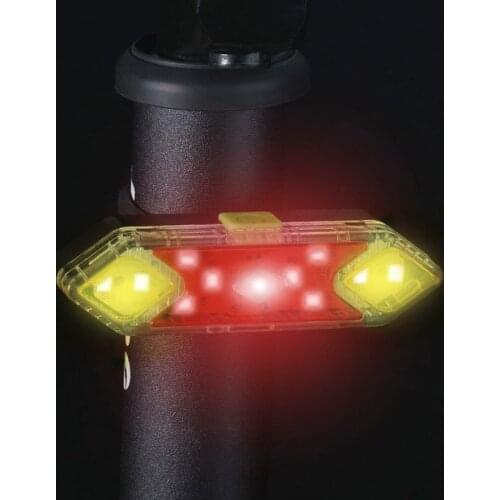 Bike Rear Light Rainproof USB Rechargeable MTB Cycle Taillight Night Cycling