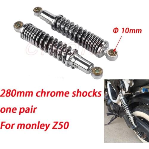 280mm motorcycle rear shock absorber for Monkey Bike Motorcycle Accessories