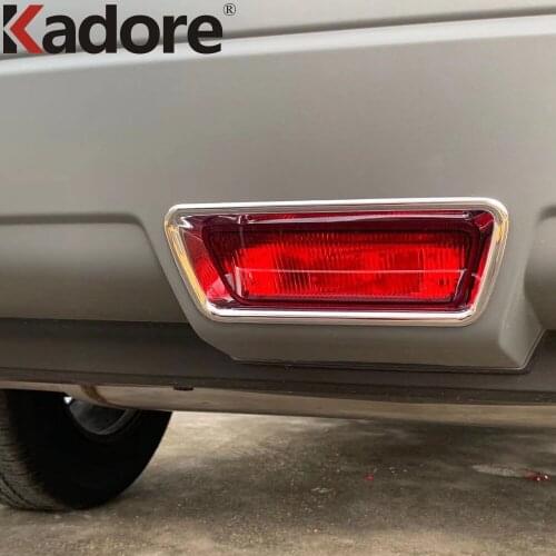 For Nissan Rogue X-trail 2021 2022 Carbon Fiber Rear Tail Brake Light Lamp Cover Trim Stickers Car Styling Accessories