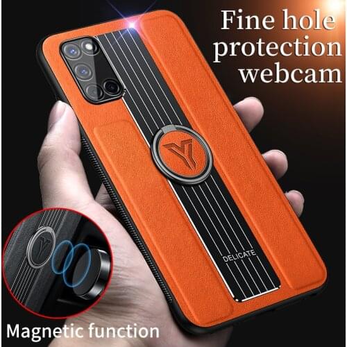 Lens Protection Leather Silicone Phone Case For Samsung S10 S20 S20FE S30 Plus Uitra A12 A42 A51 A70 A81 A91 Magnet Cover Case