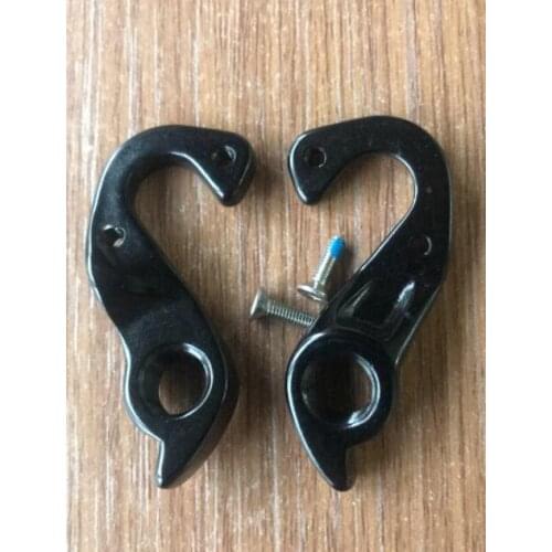 2pcs Rear Derailleur Hanger MECH Gear Dropouts for Cube AKA # 10151 Axial Attain Agree 2016-2019 with Screws Red/Black