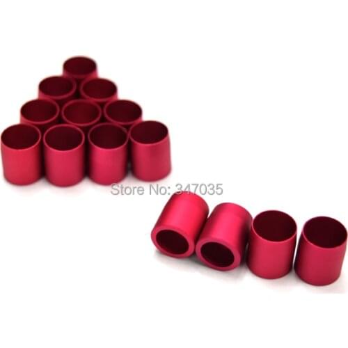 30pcs/lot Archery Arrow Protection Nock Aluminum Collars for Hunting Bow Shooting Outdoor- Free shipping