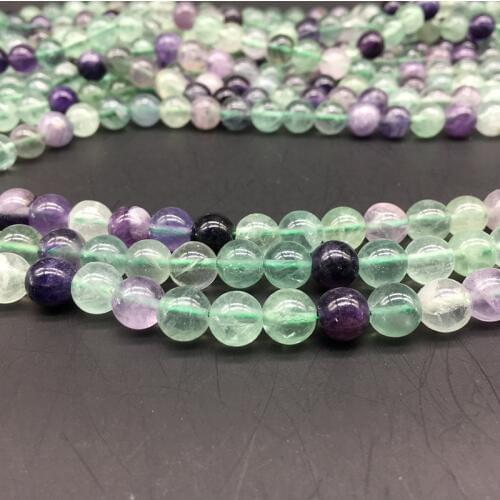5 AA Natural Mixed Gem green agat Round Loose Strand Stone Beads for DIY Necklace Bracelet Jewelry Making 4 6 8 10mm