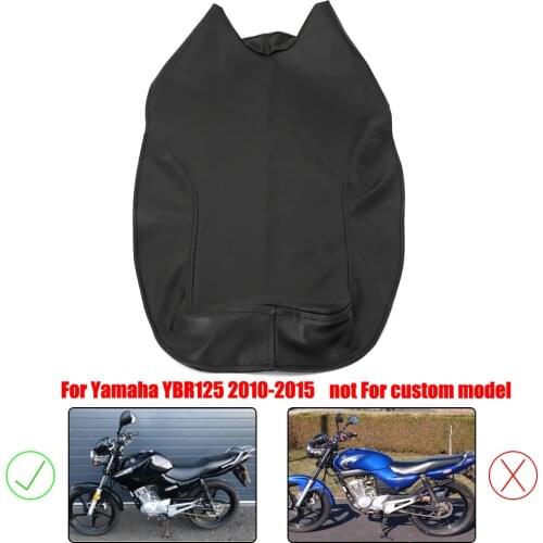 Motorcycle Seat Cushion Cover Black Against Insulation Breathable Wear For Yamaha YBR125 2010 2011 2012 2014 2015
