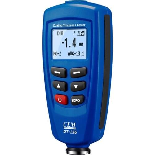 CEM DT-156 Chrome Auto Car Paint Coating Thickness Gauge Meter Tester Measurement Manufacturers