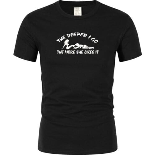 Mens printing is the deepest, I will go further. She likes short sleeve cotton casual classic, unique fashion