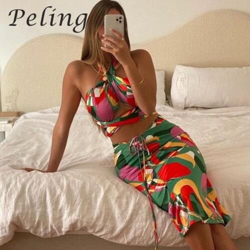 Peling Summer Dresses With Print