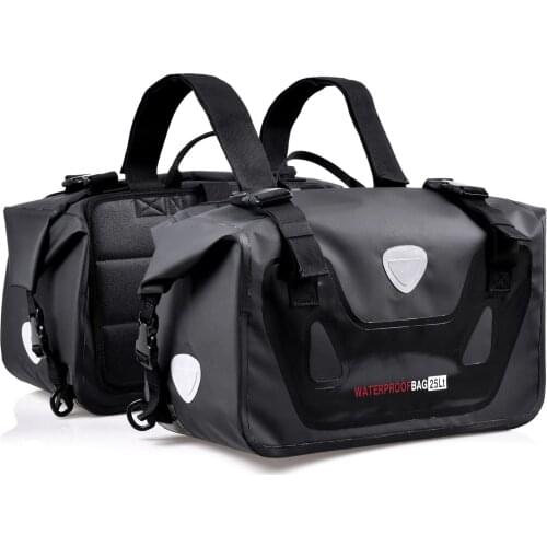 50L Motorcycle Saddlebags Waterproof Side Bags Tank bag Motor Side bag for Travel,Motorcycling, Cycling,Hiking,Camping